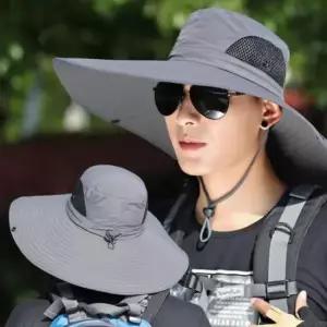 캠핑모자 ufo 넓은창 사파리 모자 자외선차단 벙거지모자 7컬러