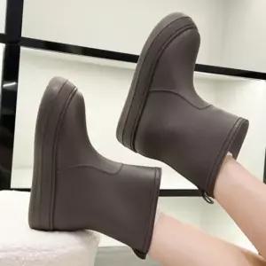 [라일리] Rly 3색 1개 미들 여성 레인부츠 여자 장화 패션