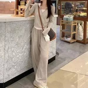 [라일리여성의류] Rly 후드 트레이닝 투피스 셋업 오버핏셋업 후드티세트