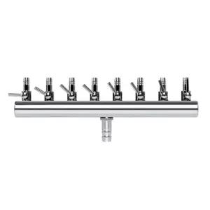 브로와 8구 에어 분배기 분지 조절기 기포발생기