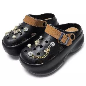 [라일리] Rly 여자 발편한 키높이 패션 슬리퍼 여름 샌들