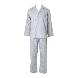 [비너스]남자 프리미엄 면 100수 꽃나염 상하의 세트 파자마_CA(VPAA208M)