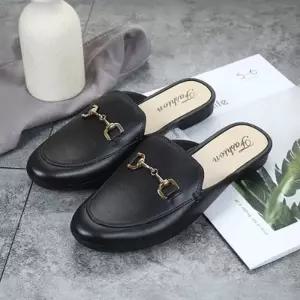 [라일리] Rly 여성뮬슬리퍼 캐쥬얼화 샌들 슬리퍼힐 블로퍼 편안