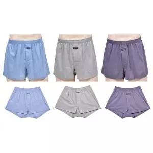 남자팬티 남자 트렁크 사각팬티 순면팬티세트 3매입 100 면 소변구팬티