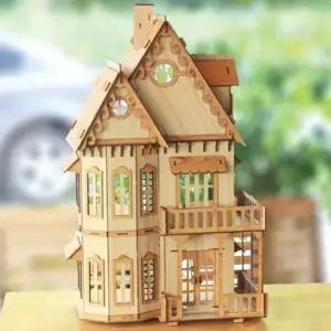 3D나무입체퍼즐 Gothic House