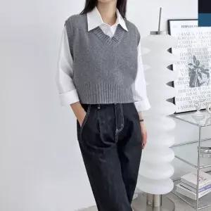 [라일리여성의류] Rly 정장 조끼코디 조끼 여성 패딩 여자조끼 여성