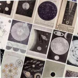 다이어리 데코 소품 꾸미기 노트 우주 스타일 장식