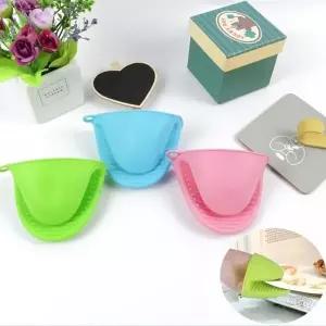 주방 컬러 실리콘 냄비 손잡이 장갑 2P 냄비손잡이