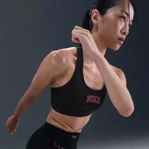 [나이키]나이키브라탑 SQJ IM7505-010 스우시 미디엄 서포트 패딩 스포츠 브라