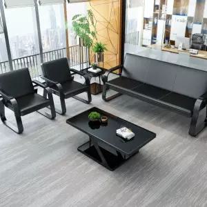 사무실의자 병원대기실의자 휴게실등받이체어 3인용 약국 교회 등받이벤치 로비 대기의자 매장