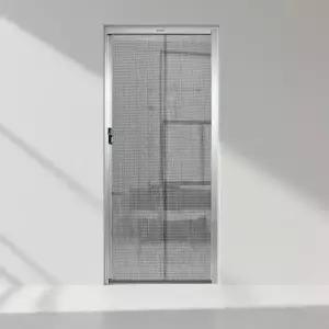 현관 무턱이 롤방충망 블랙 미세먼지 차단 현관문 방충문 샷시망