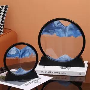 로에드 샌드아트 액자 페인팅 모래시계 인테리어 소품 J7