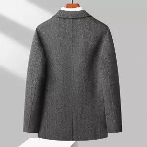 남친 리버시블 코트 트위드 트렌디 아이템 오버사이즈 정장자켓 양복 HT4