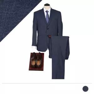 [RIZPICK]댄디 남성슈트 면접 남자정장 남성정장 투버튼 정장