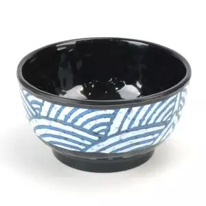 파도 문양 일본풍 덮밥 면기 그릇 MN5004 가정식기 예쁜대접 모던식기