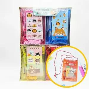 [문구] 1500 목걸이 데이터 메모수첩 20개입 1박스-목걸이형 수첩 미니 현장학습 야외활동 방송국소품