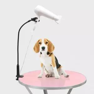 강아지 드라이기 거치대 360도 반려동물 털 말리기 스탠드