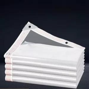 투명 방수포 천막 비닐 덮개 방풍 PVC 캐노피 단열