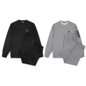 블랙야크키즈점 109000 가볍고 신축성 좋은 맨투맨조거팬츠 세트 루트니트맨투맨세트 1860947