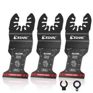 EZARC 카바이드 진동 톱날 다용도 멀티툴 금속 릴리즈 PVC용 목재 건식벽체 블레이드 석고