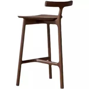 원목 라운지 바의자 인테리어 스툴 식당 키높이 의자