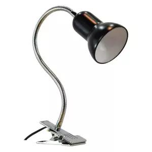 독서등 스탠드 책상 집게 테이블 조명 백열등 검정 클립