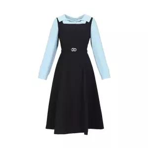 [롯데백화점]SOUP 뷔스티에 벨티드 원피스 SC3OPM1