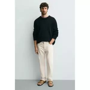 자라 ZARA 더블 스트랩 레더 샌들 - 베이지1233557