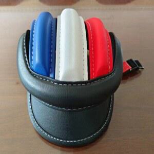 가죽 반모 헬멧 자전거 스쿠터 하프페이스 M56 58CM