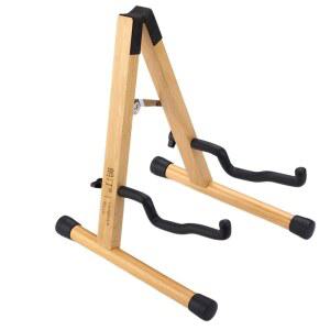 기타 거치대 원목 거문고 느티나무 포크 클래식 기타 거치대 스탠드 베이스 폴딩 일렉 기타 받침대