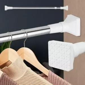 압축봉 200 샤워커튼봉 욕실 행거 화장실 긴 커튼봉