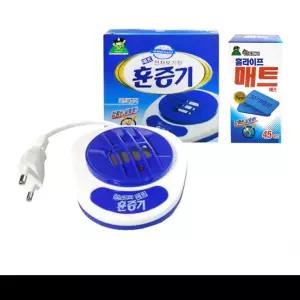 홈토피아 전자모기향 매트 훈증기 리필 45매 세트