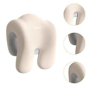 메모리폼 목베개 의자 기내용 쿠션 간편설치 학교 사무실