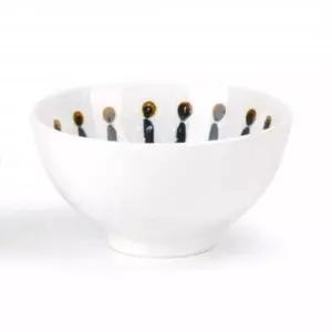 감성 블루 패턴 도자기 공기 국그릇 CHB0019 우동그릇 신혼선물