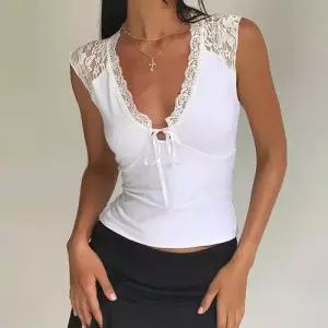 볼사스 여성 캐주얼 조끼 스트리트 레이스 상의 ADOR1