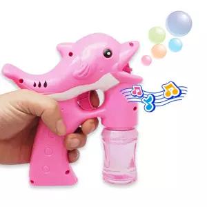 노래하는 돌고래 버블건 핑크