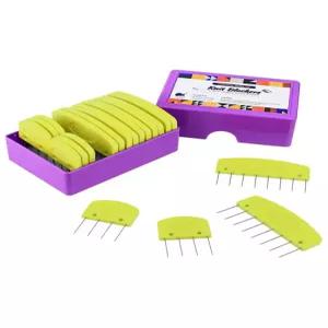 니트블로커 세트 뜨개질 DIY 핀 재봉도구 블로킹 매트