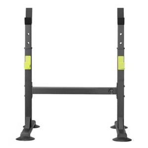 바벨 거치대 스쿼트랙 장비 벤치프레스 지지대 조절가능 역기 보관대