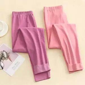 여성 발열 기모 팬츠 노라인 심리스 소프트 바지 융털 겨울