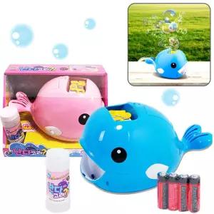 버블 메이커 난다고래 자동 비누방울기계 버블머신