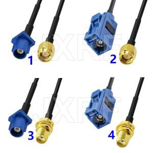 JXRF SMA FAKRA C 유형 어댑터 GPS 안테나 Fakra 연장 케이블 RG174 VW Seat Benz Ford 용 피그 점퍼