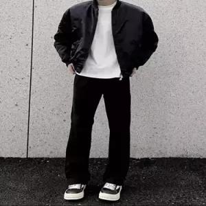 남사친 팬츠 청 가을 겨울 배기핏 슬림핏 데일리 다올4