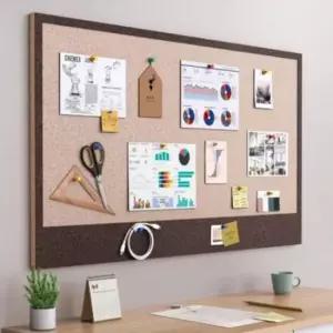 [문구/오피스] 부착식 펠트 게시판 메모 보드 보드판 알림판 40x60