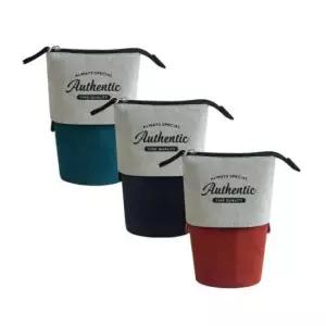 [문구/오피스] 아이비스 8500 2단 스탠딩 펜파우치 SP 1세트 12개입 11131