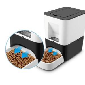 대형견자동급식기 강아지 밥그릇 사료기계 14L 대용량 사료기 충전식 정량