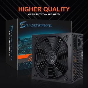 1개 750w 110V/220V 풀 모듈 PC 파워 서플라이 액티브 골드 80 플러스 24핀 ATX 신형 게이머용 전원 공급