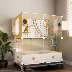 대형새장 이동식 실내 모란 코뉴어 앵무새 키큰 날림장 회색