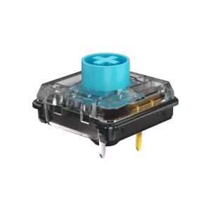 KAILH 로우 프로파일 기계식 키보드 스위치 Choc V2 키스템 DIY MX 촉각 클릭 선형 10개 파란색