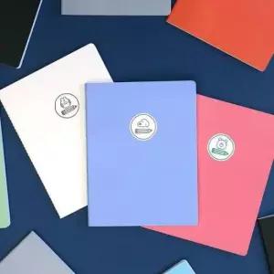 [문구/오피스] 귀여운 다용도 B5 노트 3P 라인 무지 그리드 공책