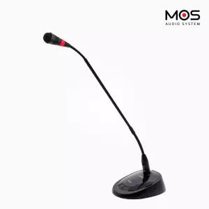 모스 MC-50S 구즈넥마이크 자바라 학교 교회 방송용 회의용 마이크받침 포함